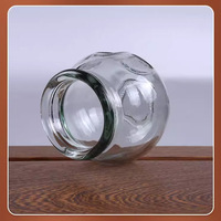 Kit de ventouses en verre pour usage domestique n°5, ventouses Hijama, machine à ventouses, machine à ventouses à empreinte digitale, compatible avec cinq tailles de ventouses