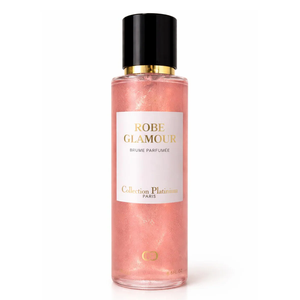 Robe Glamour 250ml - Brume parfumée scintillante, spray parfumé pailleté, senteur florale douce - Product Image 1