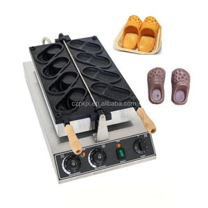 Máquina para Hacer Pan en Forma de Zapatilla de Acero Inoxidable, Máquina Eléctrica para Hacer Waffles con Alta Productividad para Desayunos - Product Image 6