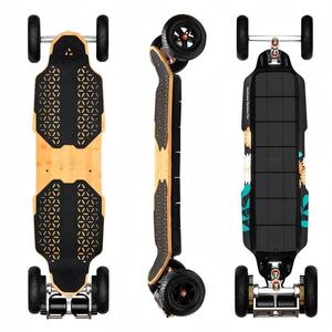 Patineta Todoterreno Longboard con Motor Dual, 50 km/h, 50 km de Autonomía, Resistente al Agua, Ruedas Grandes de Goma, para Desplazamientos, Hurricane, Motor Dual - Product Image 3