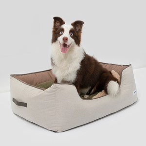 All Seasons Dog Bed <b>Mat</b> With Removable Machine Washable Reversible Pet Crate Pad And Comfortable Orthopedic Foam Bed - Product Image 1