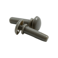 Nouveaux rivets à pression en nylon plastique R3100, attaches de panneau de carrosserie automobile en deux parties avec certification ROHS pour véhicules