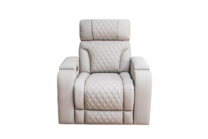 Ensemble de canapés inclinables électriques en cuir pleine fleur 3+<span class=keywords><strong>2</strong></span>+1 <span class=keywords><strong>places</strong></span>, zéro gravité, avec chauffage et massage, stéréo Bluetooth, mobilier pour salle multimédia - Product Image 4