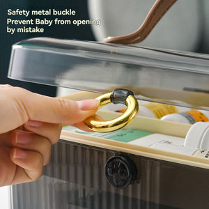 Botiquín Médico Familiar YHYP, Material PP de 2 Capas, Capacidad de 3-6L, Botiquín de Primeros Auxilios para el Hogar, Juego Completo de Emergencia, Cajas de Medicamentos - Product Image 4