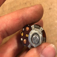 Nouveau Potentiomètre Linéaire Original Vintage 1961 CTS 500 ohms pour Guitare avec Interrupteur à Pression – En Stock
