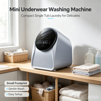 Lavadora Portátil Mini para Ropa Interior con Centrifugadora, Directo de Fábrica OEM/ODM con Certificación CE, Lavadora Pequeña para Ropa