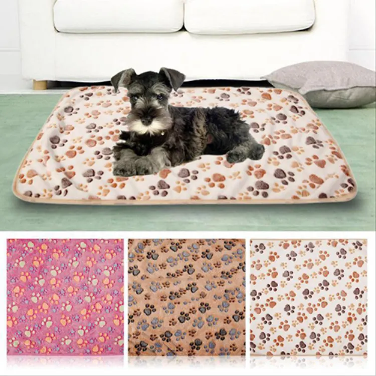 Projetos personalizados 100% Poliéster Coral Plush pet Blanket Lance Pequeno Animal Macio Quente Pet Blanket Para Cães gatos