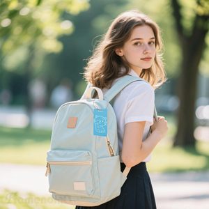 Étiquettes de bagages en aluminium carrées de 75 mm x 30 mm pour enfants, format compact, pour voyages en avion, vente en gros, personnalisables - Product Image 4