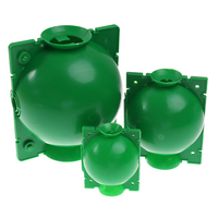 Hot Zwart Transparant Twee-Kleur Wroeten Bal Plant Wroeten Apparaat Propagators Hoge Druk Plantenveredeling Bal