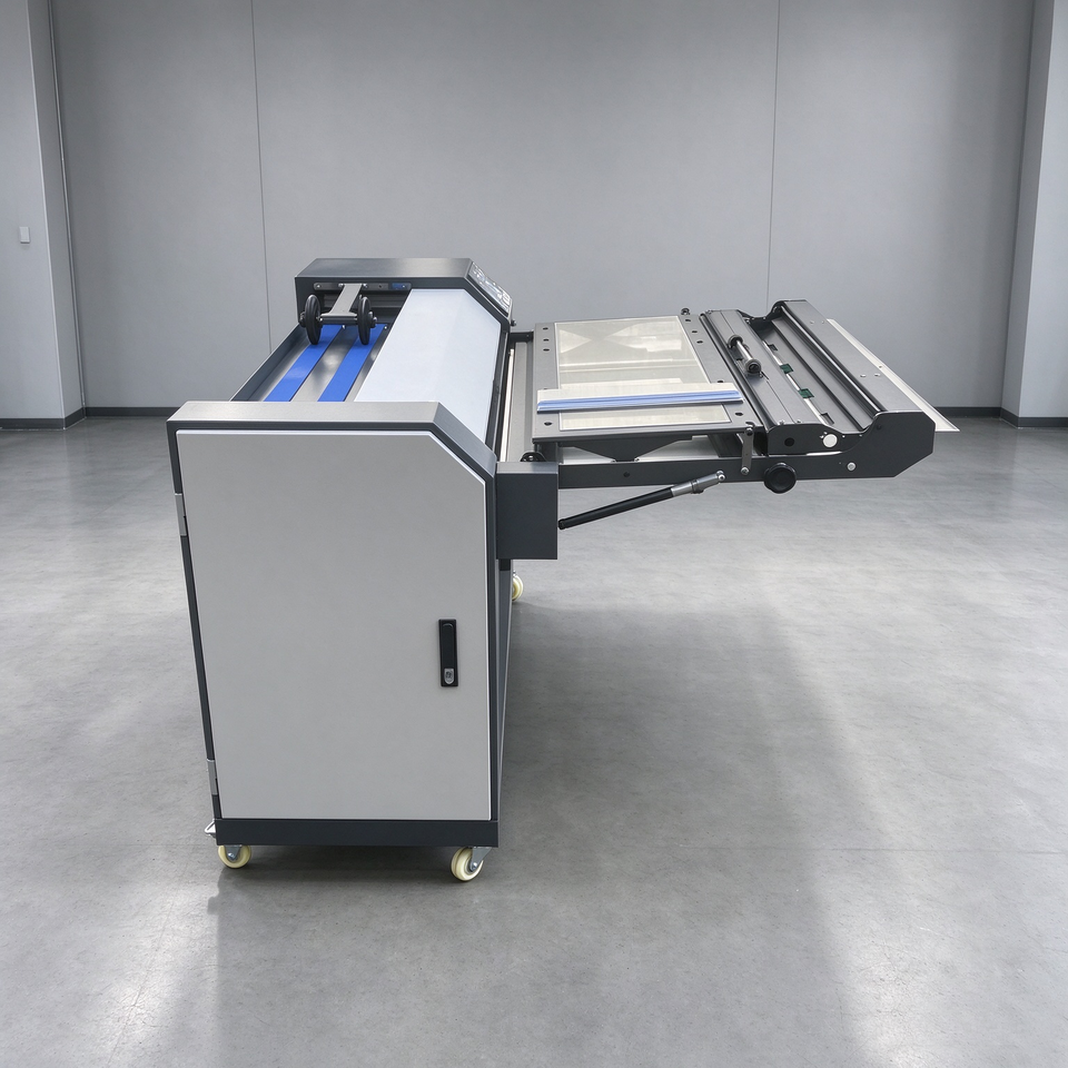 Large Format Drawing Folding Machine A4 Paper Folder Automatic Bridge ...