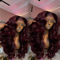 Pelucas de Cabello Humano Natural con Frente de Encaje, Sin Pegamento, 13*4, Cabello Brasileño Virgen, Ondulado, Pre-Pluck, Pelucas con Frente de Encaje HD para Mujeres Negras