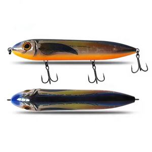 75mm 10g/127mm 24.5g Super Spook Marche Appât Topwater Catfish Pêche Leurre <span class=keywords><strong>Fil</strong></span> À Travers L'eau Douce ABS Appât Artificiel HCPE05 - Product Image 6