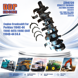 เพลาข้อเหวี่ยงเครื่องยนต์ ZZ90239 ZZ90222 11010491 2327400 2337009 3642829 สำหรับ Perkins 1104C-44 1104C-44TA 1104C-E44T 1104D-44 C4.4 - Product Image 2