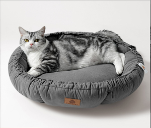 Cuccia per animali domestici per tutte le stagioni con design a coulisse, cuscino pieghevole a doppia faccia per animali domestici di taglia piccola e media - Product Image 6