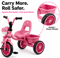Poussette pour bébé, tricycle pour enfants de 1 à 6 ans, vélo à trois roues pour enfants, poussette de voyage, pour garçons et filles, vente flash, tricycle pour enfants