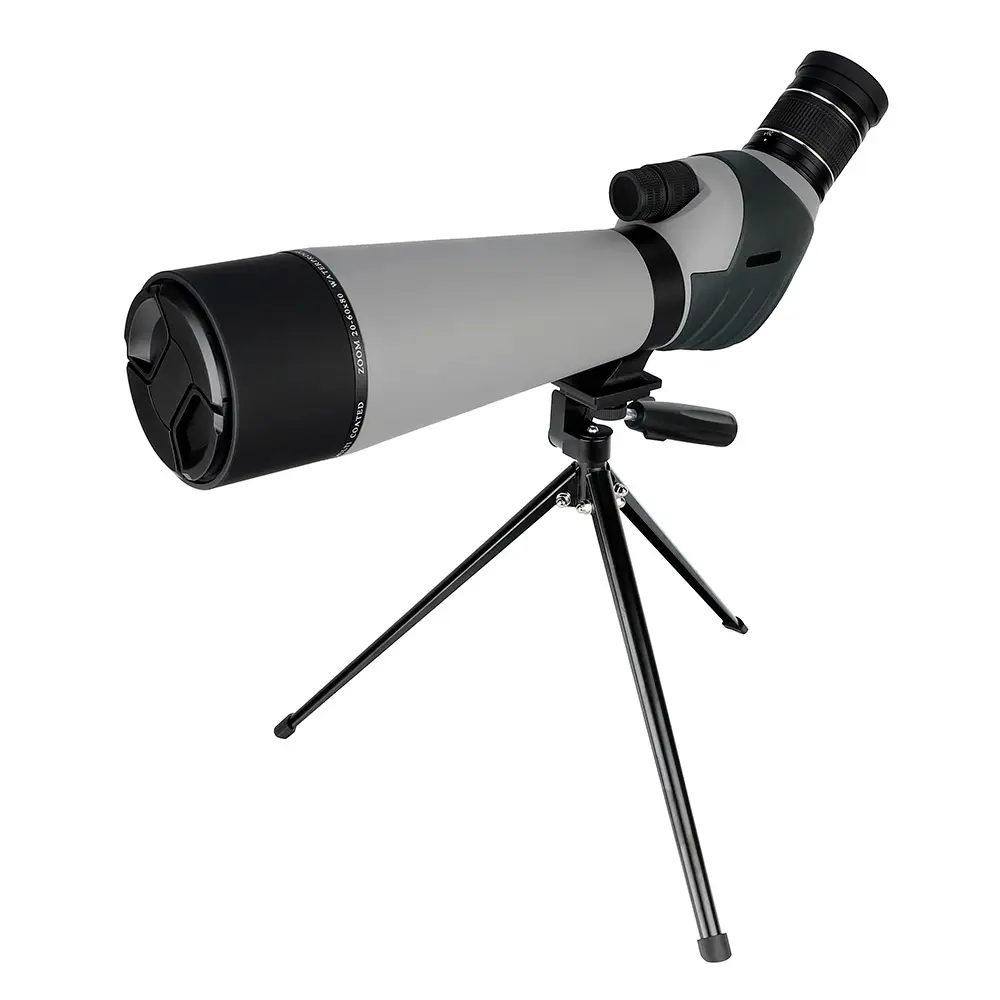 OEM ODM caccia telescopio monoculare caccia astronomia Bird Watching cannocchiale 20-60x80 con supporto per Smartphone treppiede