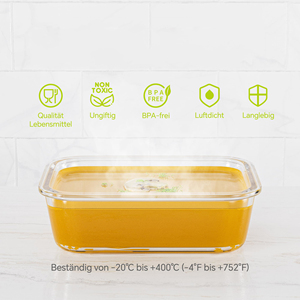 Juego de Recipientes de Vidrio Personalizados para Almacenamiento de Alimentos - Product Image 4