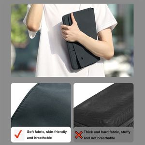 13/14/15/16 Inch Durable <span class=keywords><strong>Neoprene</strong></span> Máy Tính Xách Tay Bìa Slim Kinh Doanh Hàn Quốc Máy Tính Xách Tay Tay Áo Túi Cho MacBook iPad - Product Image 3