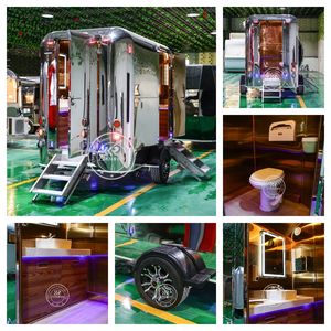 Toilettes mobiles compactes de camping en acier de haute qualité, écologiques, toilettes de luxe portables pour l'extérieur, toilettes portables à vendre - Product Image 6