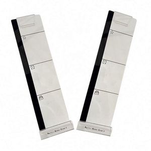 ที่วางโทรศัพท์อะคริลิคใส ดีไซน์แนวตั้งร่วมสมัย พร้อมที่จัดระเบียบเอกสารแบบติดตั้งบนโต๊ะทำงาน ขนาด 30x8x3 ซม. ผลิตในจีน - Product Image 1