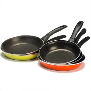 Italia Padella Pentole 24vm 28 centimetri Non-stick Padella Con Non-stick Rivestimento Smalto Antiaderente Pan