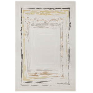 Modern Area <b>Rug</b> Rectangle Cream Color Stain Resistant Living Room Bedroom Study Commercial <b>Space</b> Machine Woven Abstract Pattern - Product Image 5