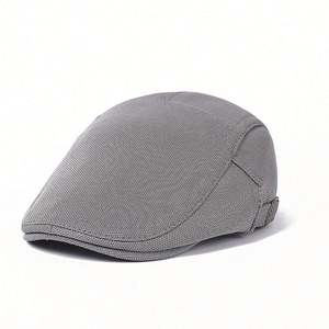 Béret de style anglais vintage unisexe, casquette plate Ivy pour adultes, hommes et femmes, look littéraire pour jeunes, idéal pour un usage décontracté ou en extérieur - Product Image 4