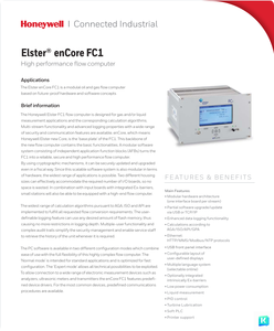 Computadora de Flujo de Petróleo y Gas Elster FC1 Modular, Basada en Conceptos de Hardware y Software de Vanguardia, EN STOCK - Product Image 3