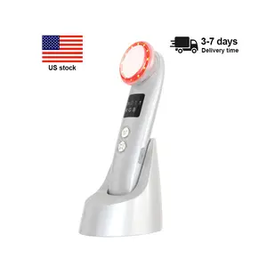 2023 corea best skin care massaggio facciale portatile usb ricaricabile detergente per il viso dispositivo domestico face lift massaggiatore facciale rullo ems