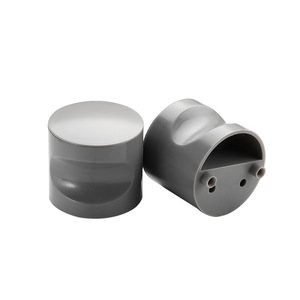 Xinshengfa Plastic Cylindrical Support Feet Gray For Public Restroom Partition Easy Cleaning - Product Image 1