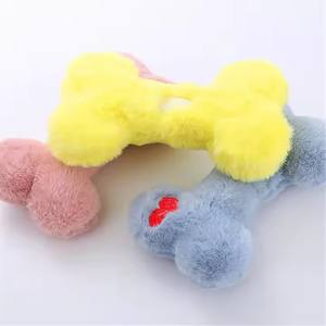 Produk hewan peliharaan penjualan laris mainan hewan peliharaan tulang mewah anjing untuk anjing mainan kunyah gigi <span class=keywords><strong>Multi</strong></span> Warna motif cinta interaktif mainan anjing melengking - Product Image 5