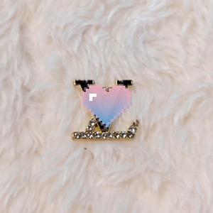 Hàng hóa tại chỗ thời trang tự làm Thư Kim Loại phụ kiện, quần áo búp bê phụ kiện Rhinestone các bản vá lỗi - Product Image 6