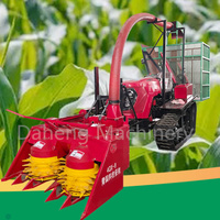 Récolteuse d'herbe de vente chaude à vendre récolteuse de maïs montée sur tracteur