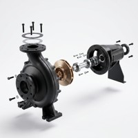 MINGCHUAN Pompe centrifuge à aspiration axiale à arbre nu, vente en gros, approvisionnement direct usine pour distributeurs industriels