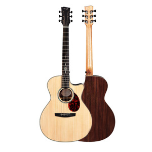 אניה EGA-Q1 pro/q <span class=keywords><strong>41</strong></span> אינץ 'ga מעוגל פינות חביות גרסה מקורית פורניר גיטרה אווניר אפריקאי מהגוני גיטרה - Product Image 1