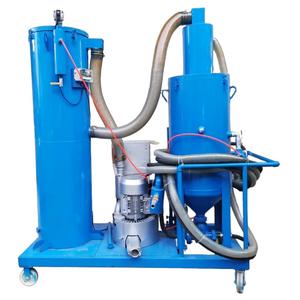 High Efficiency Manual Vacuum Sand Blasting Machine with Recycling Pot Mobile Surface Restoration Tool - Product Image 1