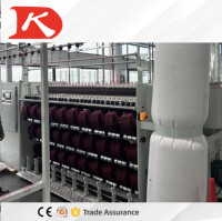 Nouvelles machines textiles pour le système de production de fils en molleton de coton et de fibres avec machine de levage industrielle intégrée