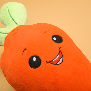 Nuovo Arrivo: Peluche a Forma di Carota Lunga, Vendita Diretta dalla Fabbrica, Cuscino Decorativo a Forma di Carota, Adorabile Cuscino Imbottito a Forma di Verdura - Product Image 5
