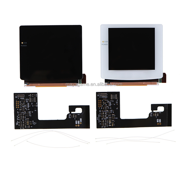 FOR GBC V2 Retro Pixel IPS LCD KIT 2.0 High Light Backlight Display Laminated Panel Lens Adjustable for Gameboy Color
