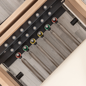 Retrainer de Pilates Profesional de Media Torre con Base de Madera de Arce Resistente, Trapezer de Entrenamiento para Estudio, Retrainer de Media Torre - Product Image 6