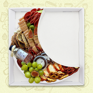 Caja de Regalo de Cartón con Forma de Luna Creciente para Envasado de Alimentos, Especial para Ramadán, Eid al-Fitr - Product Image 4