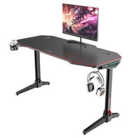 Meubles en métal commerciaux lampe de bureau PC multifonction salle de jeu pliable bureau coin école école élégante école commerciale