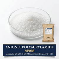 Polyacrylamide Anionique (APAM) en Poudre Anti-Calcaire, Floculant à 99% de Pureté, pH 6.0-8.0 pour le Traitement des Eaux Usées Industrielles et la Pierre