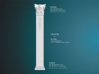 Premium PU colonnes extérieures moules colonne romaine pilastre pour ciment béton maison décor pour balcon escalier extérieur Villa