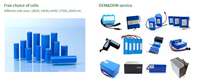 Batterie de capacité personnalisée 18650 12V 24V 36V 48V batterie au lithium batterie Lion pour lampadaire solaire