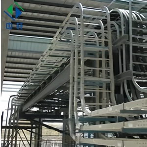 מגש כבל תעשייתי אורך מותאם אישית עמיד אלומיניום סולם משטח נירוסטה עבור הנחת כבל בנייה כימית - Product Image 2