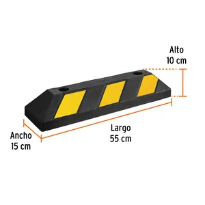 Truper 55cm acciaio parcheggio fermata per parcheggio auto e Carport durevole parcheggio ascensore - Product Image 2
