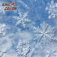 Kingcason Fabricant Grossiste de Doublure en Polaire de Flanelle de Luxe Anti-rides Tricotée à Motif Personnalisé Gaufré