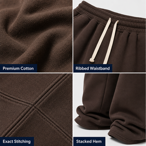 <span class=keywords><strong>Pantaloni</strong></span> da Uomo della Tuta Personalizzati Svasati a Zampa Larga Vintage con Coulisse, Modello <span class=keywords><strong>Jogger</strong></span> Morbido a Strati di Alta Qualità <span class=keywords><strong>in</strong></span> Cotone Pesante 100% - Product Image 4