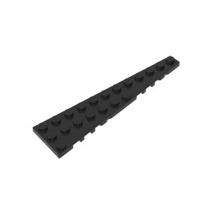 [Gobricks]GDS-707 Vente en gros de pièces de blocs de construction Plaque en coin 12x3 Droite 47398 - Product Image 4
